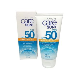 کرم ضدآفتاب بی رنگ SPF50 اون Avon حجم 50 میلی لیتر