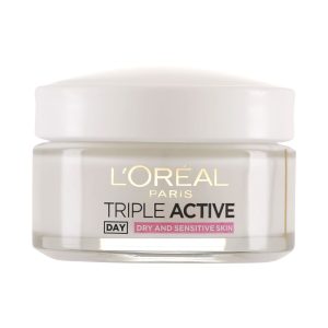کرم آبرسان لورآل پوست حساس مدل تریپل اکتیو L’Oréal Triple Active