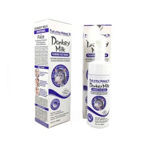 فوم شستشو صورت براش دار شیر الاغ WOKALI