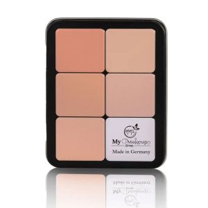 پالت کانتور ۱۲ رنگ مای میکاپ استوری MY MAKEUP