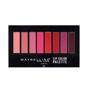 پالت رژ لب 8 رنگ میبلین Maybelline
