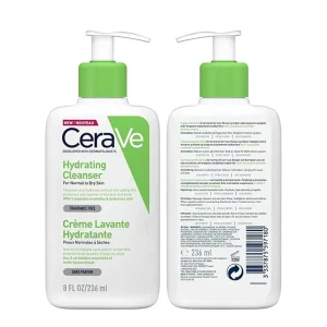 ژل شستشو و آبرسان پوست نرمال و خشک سراوی Cerave حجم 473 میل